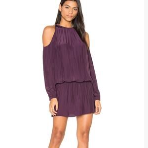NWT Ramy Brook Lauren dress Merlot purple revolve sz S